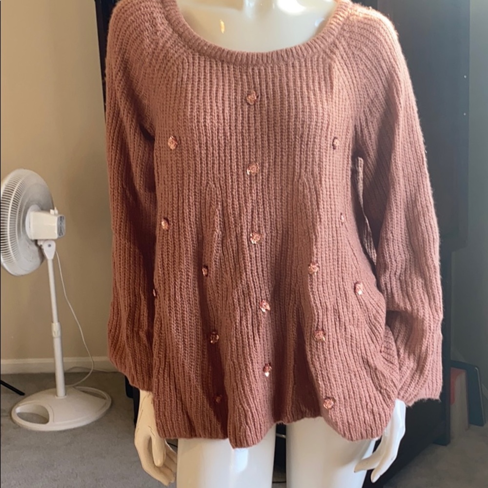 Blush sweater